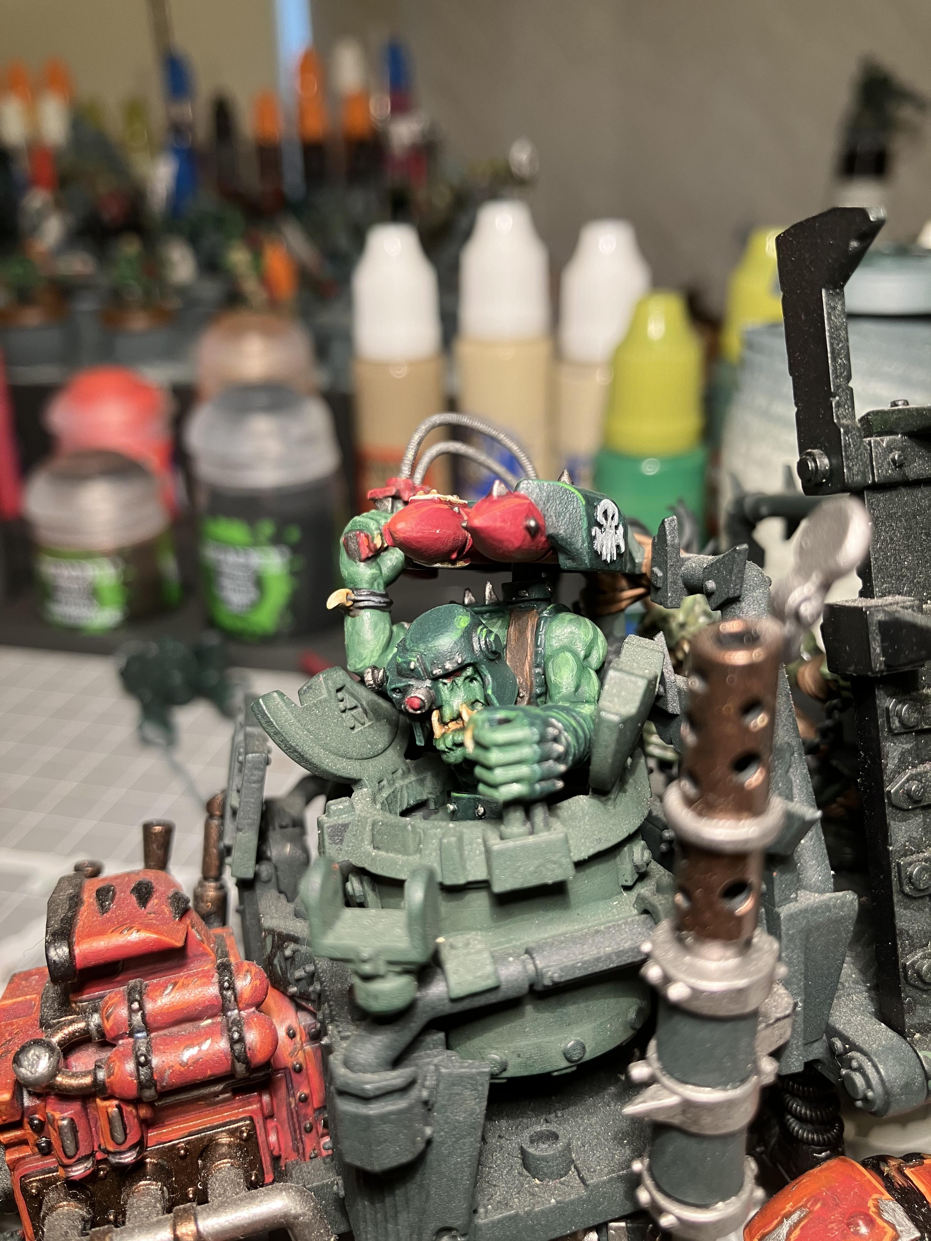 Orks, Rokkit Launcha, Trukk, Warhammer 40,000 - Trukk Rokkit Launcha ...